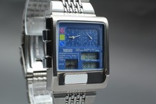 [Near MINT] Citizen Independent 8987-L19273 Ana Digi Temp QZ Men's Japan #3666 picture