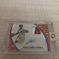 2025-26 Topps Pristine RONALD HOLLAND II Patch SSP #20/25 *Msg Me picture