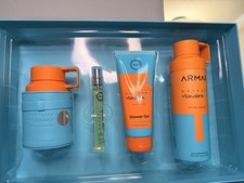 Armaf Men's Mandarin Sky Odyssey Mandarin Sky Multi-Color 4pcs Gift Set picture