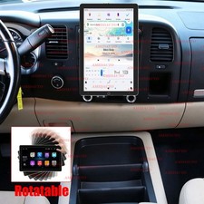 10.1'' Android 15 Rotated GPS Car Stereo Radio For 2007-2014 Chevrolet Silverado picture