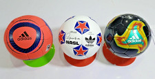 Set of 3 Vintage Soccer Balls Jabulani Fevernova NASL Classic Match Footballs Si picture