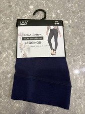 Lildy Cotton Leggings Wide Waistband Size S-M picture