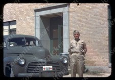 sl25 Slide 1943 RK Military Base Dr Weiner OG Arsenal Black Car 208a picture