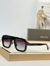 DITA LXN-EVO DTS403-A Sunglasses 51-20-145 Black Square Frame Gradient Lens Unis picture