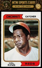 1974 Topps #362 Hal King picture