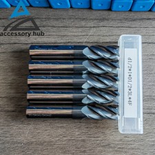 5Pc 4-Flute 1/2