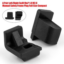 1 Pair Left+Right S&W M&P 1.0 M2.0 Manual Safety Frame Plug Full Size Compact * picture