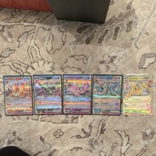 Flareon V, Umbreon V + Eeveelution V 5-Card Lot Korean Full Art Holo SWSH179 picture