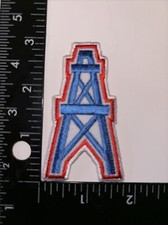 Houston Oilers Texans Iron On Patch picture