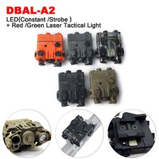 DBAL-A2 Red/Green Laser With White Strobe Light Flashlight Tactical Hunting picture