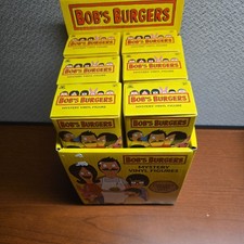 BOB'S BURGERS Mystery Vinyl Figures FULL CASE 12X Brand New In Box UNOPENED 12X picture