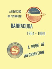 1964-1969 Plymouth Barracuda Factory Shop Service Manual picture