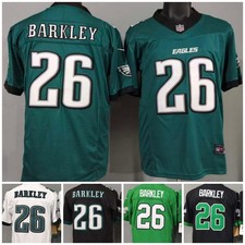 Tariffs​ Free PHI Eagles #26 Sequin Barkley FUSE Sewn Stitched Jersey. picture