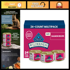 High-Protein Grain-Free Salmon Paté Wet Cat Food, 3 oz, 24 Pack - Active Life Su picture