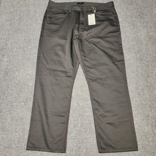 Quince Comfort Stretch Traveler 5 Pocket Pants Mens 38x30 Charcoal Straight Leg picture