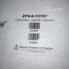 Carburetor For Updraft Gasoline; ZFS-0-13157 picture