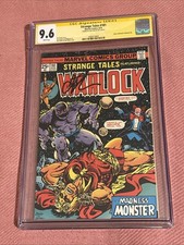 Strange Tales #181, CGC 9.6 SS, Signed By Jim Starlin, Marvel, 1975 picture