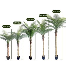 2Pack Artificial Palm Tree, Faux Tropical Coconut Plant for Home & Office Decor picture