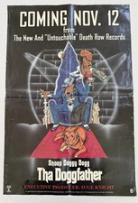 Snoop Dogg - 1996 Tha Doggfather - Promotional Poster “Death Row” picture