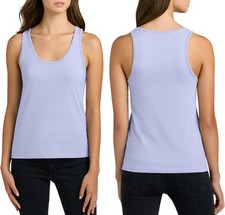 Ladies Classic Fit 100% Soft Spun Cotton Tank Top Womens Sleeveless Tee XS-2XL picture