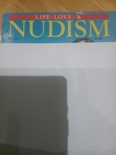 Vintage 1985 magazine Life, Love & Nudism picture
