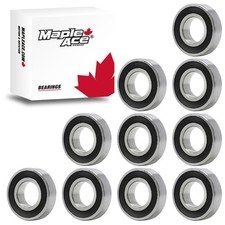 6009-2RS Ball Bearing 45x75x16mm 6009 2RS Rubber Sealed (Qty 10) picture
