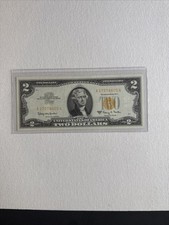 1963 A  $2  Dollar Bill  Yellow SEAL Note picture