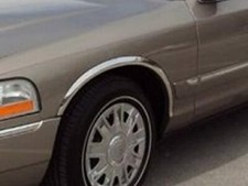 FITS Mercury Grand Marquis GS 2003-2008 QAA Stainless Chrome Wheel Fender Trims picture