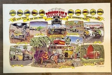 Robert Williams Deuces Wild 1932 Ford Hot Rod Poster 22x34 Lowbrow Art picture