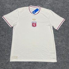 Olympique Lyonnais Jersey Mens XL White 75th Anniversary 75 Ans Les Gones Legacy picture