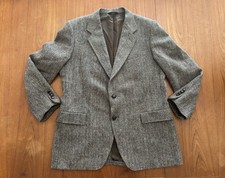 Vintage 90’s Men’s Kuppenheimer Harris Tweed Blazer Size Large Scottish Wool USA picture