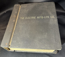 Vintage 1975-1977 Electric Auto-Lite Parts Manual Buchan RLM-750710 Clean picture