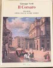 VERDI: Il Corsaro (Vocal Score, Ricordi, Paperback, 1996) picture