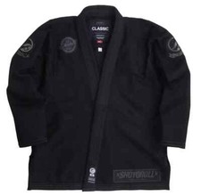 BJJ Gi Shoyoroll Cut Batch 51 REBEL Japan BJJ Uniform 450 GSM Black **With Bag** picture