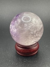 Amethyst Spirit Quartz Sphere 135g picture