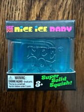 Schylling Nee Doh Nice Ice Baby Single Cube 100% Authentic - New- Blue picture