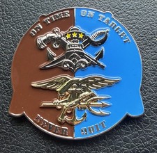Special Warfare SEAL Team Troop Three 3 Navy NSW TIER 1 SOF SMU Challenge Coin picture
