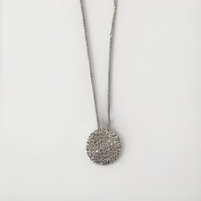 Suzanne Kalan 18k White Gold Large Stella pendant necklace Fireworks Collection picture