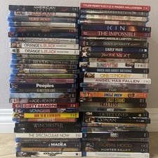 Wholesale New Sealed Lot of 60 Blu-ray Movies Mixture Of Genres OOP Slipcover picture