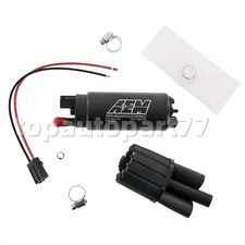 50‑1000 AEM 340LPH EFI Fuel Pump w/ Install Kit & Strainer picture