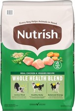 Rachael Ray Nutrish Chicken and Veggies Recipe Dry Dog Food - 40lbs picture