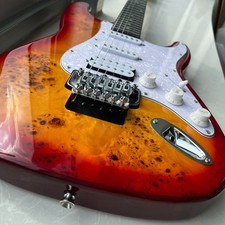 US Warehouse Custom ST Style Electric Guitar Rosewood Fingerboard Maple Neck picture