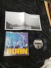 Vintage 1990 BURN Self-Titled S/T EP 7
