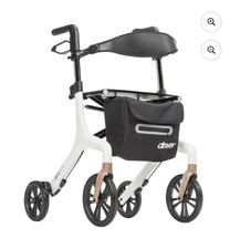 Drive Medical AeroWalk Ultra-Lite Rollator, 15.2 lb, 23