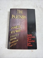 The Partners James B. Stewart 1983 Simon & Schuster Law Firms First Ed picture