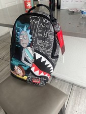 sprayground backpack ricky morty picture