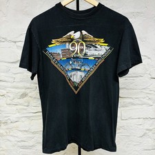 Harley-Davidson 90 years 1993 Vintage 90s T-Shirt Longview TX Biker Motorcycle picture