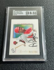2001 Fleer Legacy - Rookie Albert Pujols #102 Autograph  (AU, RC) Cardinals picture