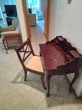 Beautiful Small Writing Desk And chair picture