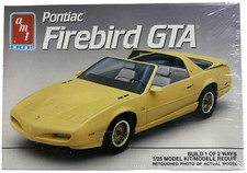 AMT/Ertl 1992 Pontiac Firebird GTA Vintage 1991 1:25 Model Kit NEW SEALED #6158 picture